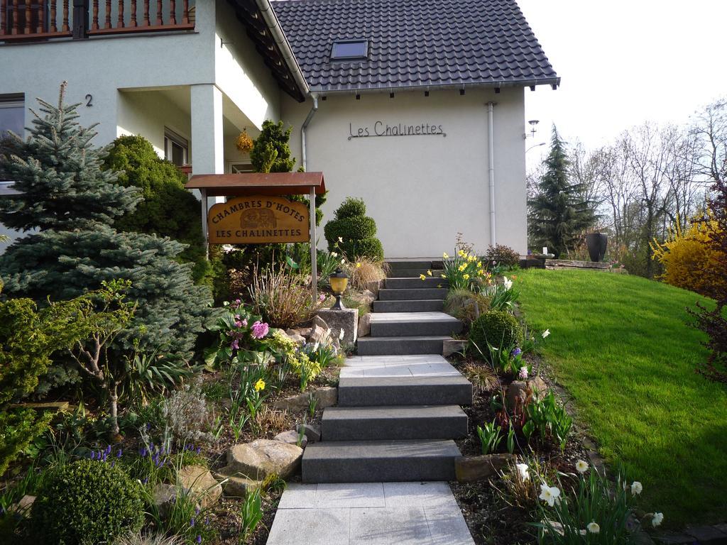 Chambres D'Hotes Les Chalinettes Fegersheim Exteriör bild